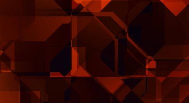 Dinamik bileşime sahip minimalist düz stil içinde modayı takip eden geometrik soyut arkaplan. 