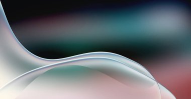 Soyut arkaplan. Değişken renk değişim dalgaları, dinamik hareketlerle. Işık dalgalarının neon renkli soyut tasarımı. Duvar kağıdı, afiş, arkaplan, kart, kitap illüstrasyonu, web sitesi.