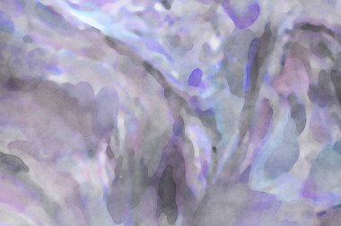 2D çizim. Sanatsal arkaplan resmi. Tablo üzerinde soyut resim. Çağdaş sanat. El yapımı resim. Renkli doku. Modern sanat eserleri. Yüzeyde suluboya fırça darbeleriyle boyama.