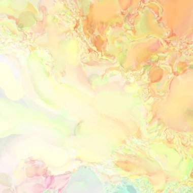 Soyut doku. Yüzeyde etkileyici el yapımı suluboya. Suluboya fırça darbeleri. Modern sanat. Çok renkli arkaplan. Çağdaş duvar sanatı. Renkli bir fon. 2d illüstrasyon.