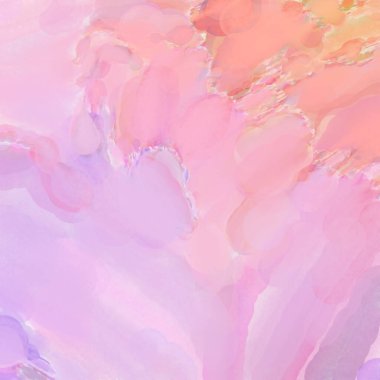 Soyut doku. Yüzeyde etkileyici el yapımı suluboya. Suluboya fırça darbeleri. Modern sanat. Çok renkli arkaplan. Çağdaş duvar sanatı. Renkli bir fon. 2d illüstrasyon.