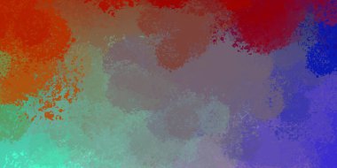 Renkli fırça darbelerinin soyut arkaplanı. fırçalanmış canlı duvar kağıdı. resmedilmiş sanat eseri. Eşsiz ve yaratıcı illüstrasyon.