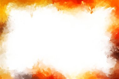 Modern sanat. Taranmış Boyalı Soyut Arkaplan. Fırça darbesi ile boyanmış. Boya darbeleri. 2B Görüntü