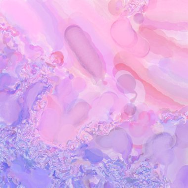 Çağdaş sanat. El işçiliğinin renkli dokusu. Modern resim. Yüzeyde suluboya vuruşlar. Sanatsal arkaplan resmi. Tablo üzerinde soyut resim. Fırça darbeleri. 