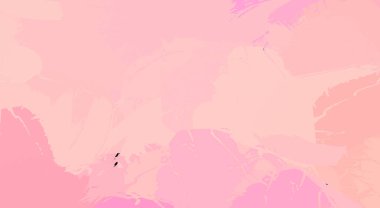 Canlı fırça darbeleriyle boyanmış. Renkli desenli resim. Fırçalanmış duvar kağıdını boya.