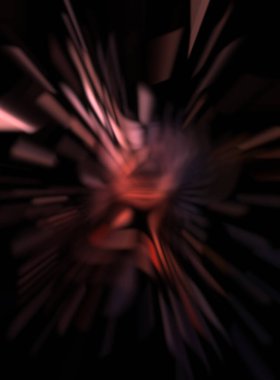 Işık parçacık izleri. Parlayan parçacıkları ve çizgileri olan ışık patlaması yıldızı. Güzel hareketli soyut ışın arkaplanı.