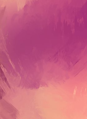 Renkli fırça darbelerinin 2D çizimi. Dekoratif desenli resim. canlı boya desenli arkaplan.