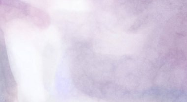 Yumuşak suluboya duvar kağıdı. Hafifçe fırçalanmış renkleri olan sanatsal bir resim. Pastel renkler arkaplana dokunmuş. Soyut duvar sanatı..