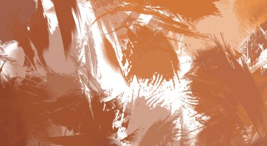 Renkli fırça darbelerinin soyut arkaplanı. fırçalanmış canlı duvar kağıdı. resmedilmiş sanat eseri. Eşsiz ve yaratıcı illüstrasyon.