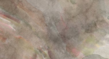 Pastel renklerde suluboya resim. Poster, duvar sanatı, afiş, kart, kitap kapağı ya da ambalaj için rahatlatıcı kompozisyonun yumuşak renkli çizimi. Modern fırça darbeleri resim.