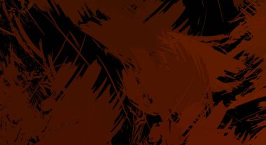 Sanatsal soyut arkaplan. Doku boyalı duvar kağıdı. Boya darbeleriyle yaratıcı bir illüstrasyon. Fırça desenli resim.