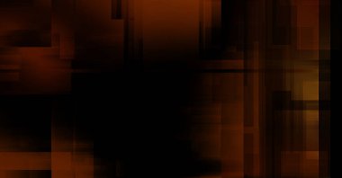 Renkli ve canlı geometrik şekiller katmanları var. Bir teknoloji planının dijital illüstrasyonu. Gelecekçi tasarım şablonu.