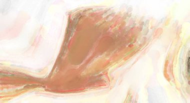 Modern fırça darbeleri. Pastel renklerde suluboya resim. Poster, duvar sanatı, afiş, kart, kitap kapağı veya ambalaj için sakinleştirici kompozisyonun yumuşak renkli çizimi. 