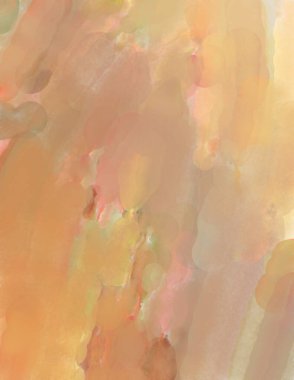 2D çizim. Sanatsal arkaplan resmi. Tablo üzerinde soyut resim. Çağdaş sanat. El yapımı resim. Renkli doku. Modern sanat eserleri. Yüzeyde suluboya fırça darbeleriyle boyama.