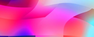 Soyut arkaplan. Renkli dalgalı tasarım duvar kağıdı. yaratıcı grafik 2D çizim. Dinamik şekilli modaya uygun sıvı örtüsü.