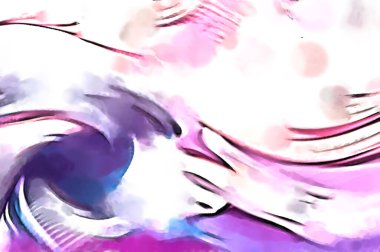 Soyut arkaplanda pürüzlü fırça darbeleri. Fırça boyası. Renkli boya darbeleri. Eşsiz duvar sanatı. Tuvaldeki modern sanat. Renkli çağdaş sanat eserleri. 