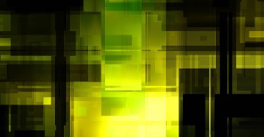 Fütürist soyut geometrik duvar kağıdı. Geometrik renkli şekiller. Dikdörtgen şekilli arka plan. Bir teknolojinin dijital illüstrasyonuName.