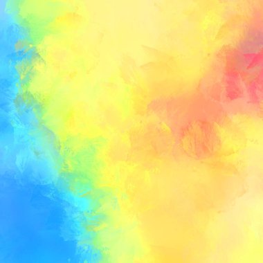 Boya darbeleri. 2D İllüstrasyon. Taranmış Boyalı Soyut Arkaplan. Fırça darbesi ile boyanmış. Modern sanat.