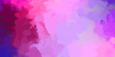 Fırça darbesi ile boyanmış. Sanatsal canlılık ve renkli duvar kâğıdı. Kaotik resim. Taranmış Boyalı Soyut Arkaplan. 