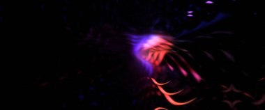 Işık parçacık izleri. Parlayan parçacıkları ve çizgileri olan ışık patlaması yıldızı. Güzel hareketli soyut ışın arkaplanı.