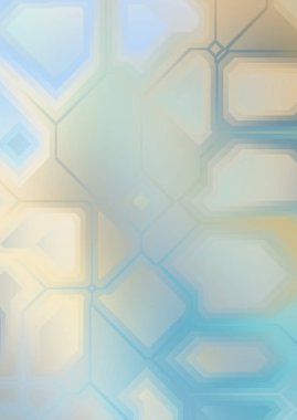 Renkli ve canlı geometrik şekiller katmanları var. Bir teknoloji planının dijital illüstrasyonu. Gelecekçi tasarım şablonu.