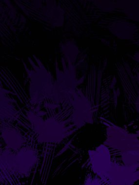 Duvar sanatı Eşsiz ve yaratıcı illüstrasyon. Fırça darbesi ile boyanmış. Renkli fırça darbelerinin soyut arkaplanı. Fırçalanmış canlı duvar kâğıdı. Boyalı sanatsal yaratım.