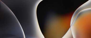 Soyut arkaplan. Değişken renk değişim dalgaları, dinamik hareketlerle. Işık dalgalarının neon renkli soyut tasarımı. Duvar kağıdı, afiş, arkaplan, kart, kitap illüstrasyonu, web sitesi.