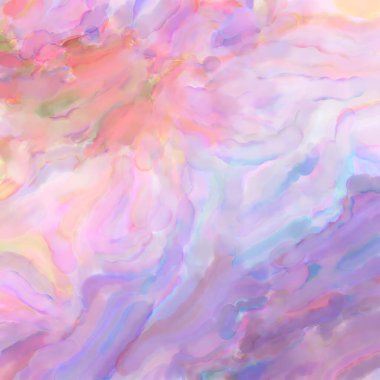 Çağdaş sanat. El işçiliğinin renkli dokusu. Modern resim. Yüzeyde suluboya vuruşlar. Sanatsal arkaplan resmi. Tablo üzerinde soyut resim. Fırça darbeleri.