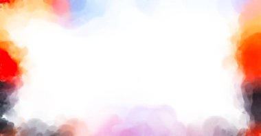 Yüzeyde suluboya vuruşlar. Sanatsal arkaplan resmi. Tablo üzerinde soyut resim. Fırça darbeleri. Çağdaş sanat. El işçiliğinin renkli dokusu. Modern resim.