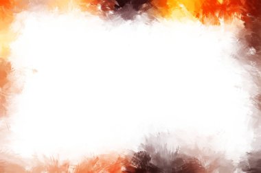 Modern sanat. Taranmış Boyalı Soyut Arkaplan. Fırça darbesi ile boyanmış. Boya darbeleri. 2B Görüntü