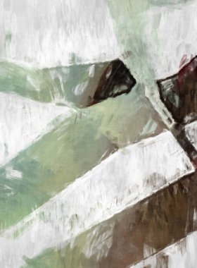 Soyut arkaplanda pürüzlü fırça darbeleri. Fırça boyası. Renkli boya darbeleri. Eşsiz duvar sanatı. Tuvaldeki modern sanat. Renkli çağdaş sanat eserleri. 