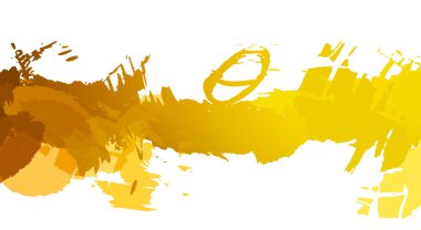 resmedilmiş sanat eseri. fırçalanmış canlı duvar kağıdı. Eşsiz ve yaratıcı illüstrasyon. Renkli fırça darbelerinin soyut arkaplanı. 