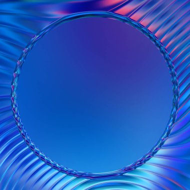 Soyut çerçeveli arkaplan. Renkli, canlı, dalgalı bir duvar kağıdı. Merkezi çerçeveli yaratıcı grafik 2d çizim. Dinamik şekilli modaya uygun sıvı örtüsü.