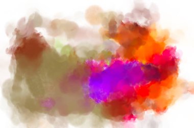 Çılgın suluboya şablonu. Yaratıcı soyutlama. Modern sanat eserleri. 2D çizim. Dijital doku duvar kağıdı. Sanatsal sulu arkaplan malzemesi. 