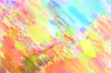 Çağdaş sanat. El yapımı resim. Modern sanat eserleri. Yüzeyde suluboya fırça darbeleriyle resim yapmak. 2D çizim. Sanatsal arkaplan resmi. Tablo üzerinde soyut resim. Renkli doku.