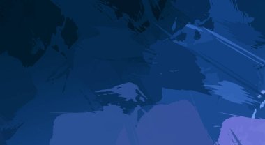 Fırça darbesi ile boyanmış. Sanatsal canlılık ve renkli duvar kâğıdı. Kaotik resim. Taranmış Boyalı Soyut Arkaplan. 