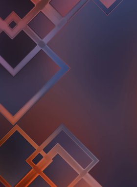 Açısal geometrik soyut arkaplan. Renkli geometrik desen. Kare şeklinde renkli duvar kağıdı. Doğrusal desenli modern parlak geometrik doku.