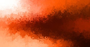 Modern sanat. Taranmış Boyalı Soyut Arkaplan. Fırça darbesi ile boyanmış. Boya darbeleri. 2B Görüntü.