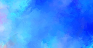 Renkli fırça darbelerinin 2D çizimi. Dekoratif desenli resim. canlı boya desenli arkaplan.