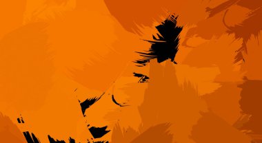 Sanatsal soyut arkaplan. Doku boyalı duvar kağıdı. Boya darbeleriyle yaratıcı bir illüstrasyon. Fırça desenli resim.