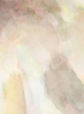 Alkol mürekkebini andıran rahatlatıcı fırça darbelerinin modern resmi. Poster, duvar sanatı, afiş, kart, kitap kapağı veya ambalaj için pastel renkli suluboya resim.