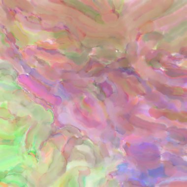 Çağdaş sanat. El işçiliğinin renkli dokusu. Modern resim. Yüzeyde suluboya vuruşlar. Sanatsal arkaplan resmi. Tablo üzerinde soyut resim. Fırça darbeleri.