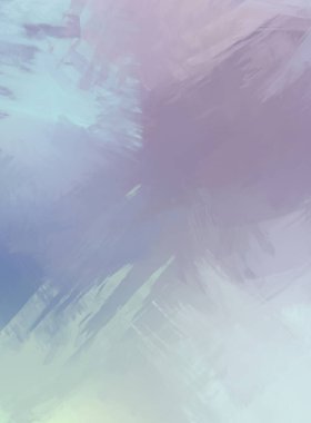 Renkli fırça darbelerinin 2D çizimi. Dekoratif desenli resim. canlı boya desenli arkaplan.