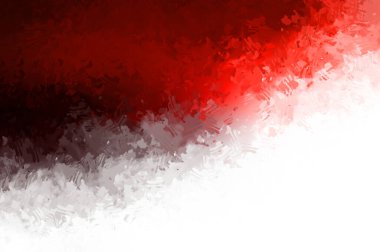 Modern sanat. Taranmış Boyalı Soyut Arkaplan. Fırça darbesi ile boyanmış. Boya darbeleri. 2B Görüntü.