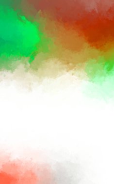 Yaratıcı soyut resim. Artistik fırça darbeleriyle donatılmış. Renkli ve canlı bir illüstrasyon. boyalı sanat.