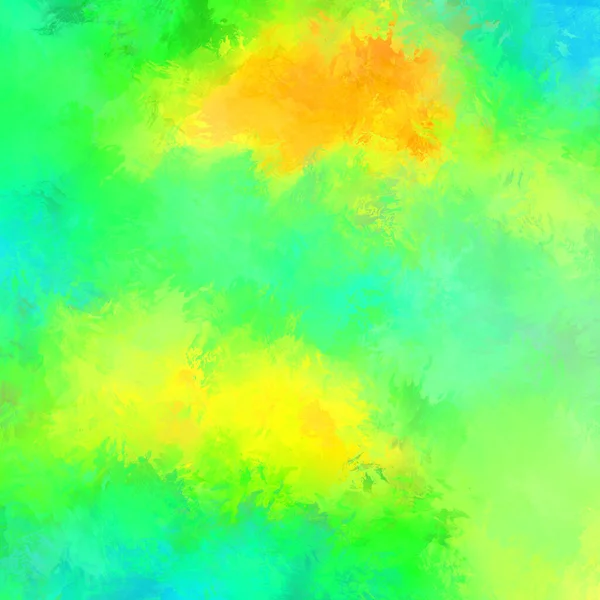 Painted Composition Vibrant Brush Strokes Textured Colorful Painting Paint Brushed — Stock Photo, Image