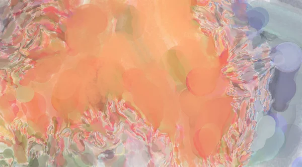 Galna Akvarellmönster Kreativ Abstraktion Modern Konstmålning Illustration Digital Textur Tapet — Stockfoto