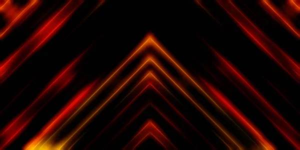 Abstract Stralende Geometrische Lichten Achtergrond Fractale Symmetrische Grafische Illustratie Intersecterende — Stockfoto