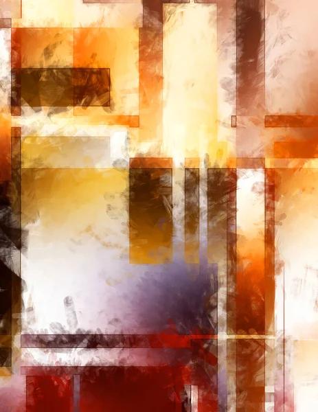 Modern sanat. Renkli çağdaş sanat eserleri. Renkli boya darbeleri. Soyut arkaplanda fırça darbeleri. Fırça boyası. Eşsiz duvar sanatı.