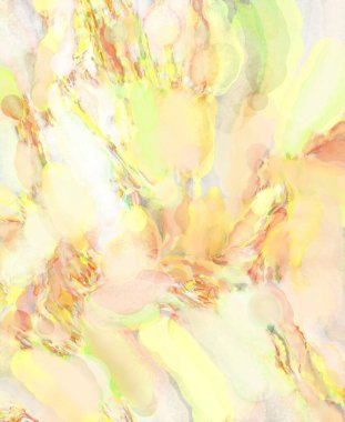 2D çizim. Sanatsal arkaplan resmi. Tablo üzerinde soyut resim. Çağdaş sanat. El yapımı resim. Renkli doku. Modern sanat eserleri. Yüzeyde suluboya fırça darbeleriyle boyama.